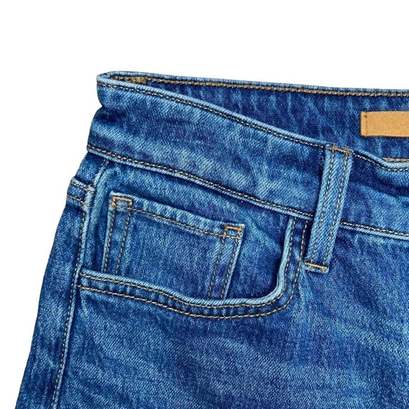 Joe's  Jean Raw Hem Bermuda Jean Short. Sz: 25 - Picture 4 of 6